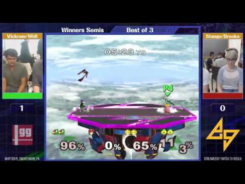 Event Match 16: Vickram/Widl (Green) vs Stango/Brooke (Red) - Winners Semis