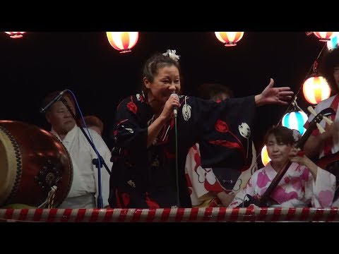 河内音頭　桑舞 昇輝　苅田南盆踊り大会　17.07.29
