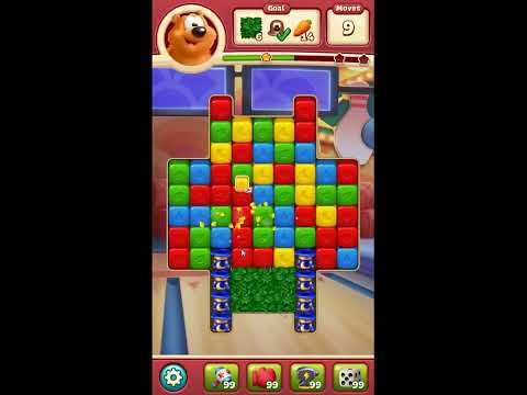 Toon Blast Level 6669 - NO BOOSTERS 🐻🐺🐱 | SKILLGAMING ✔️