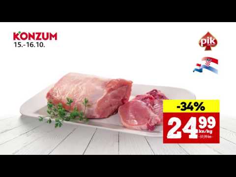 Konzum Vikend akcija 15.10. - 16.10.