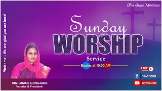 thumb for 🔴 Live  - Sunday Worship Service  | Olive Grace Ministries | Grace Gurajada | 24-09-2023