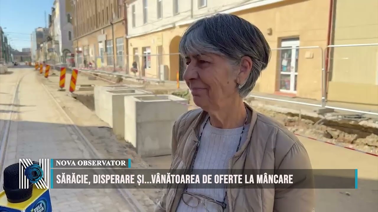 Sărăcie, disperare și...vânătoarea de oferte la mâncare