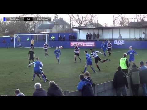 Padiham 0-2 Darlington - Evo-Stik First Division North - 2013/14