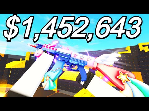I Spent $1,452,643 to Have the BEST Rifle Loadout in Roblox Hypershot