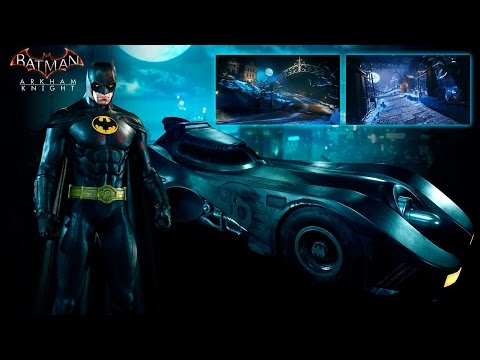 Batman Arkham Knight - Skin do filme Batman de 1989