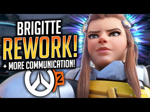 Overwatch 2 Brigitte REWORK & Support Healing NERFS?! + More Dev Communication!