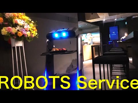 A RESTAURANT where ROBOTS serve SUSHI :Sushi 6 sushi Roppongi【Omakase】