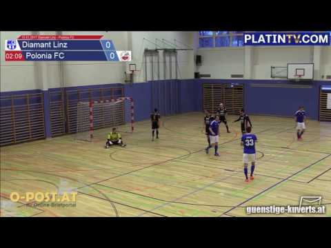 15.01.2017 Diamant Linz - Polonia FC - 1:0  (1. Halbzeit / 02:11) am 15.01.2017 16:39
