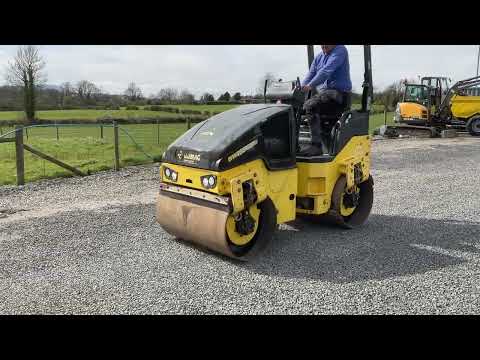 BOMAG BW 120AD-5 DOUBLE DRUM RIDE ON ROLLER - Image 2