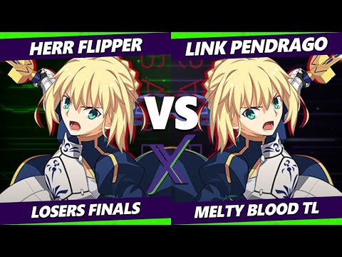 F@X 460 Losers Finals - Herr Flipper (Saber) Vs. Link Pendrago (Saber) Melty Blood: Type Lumina
