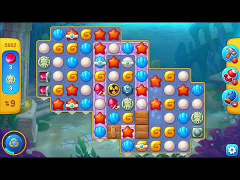 [FISHDOM Walkthrough] Level 5952 (Qua màn - Fishdom)