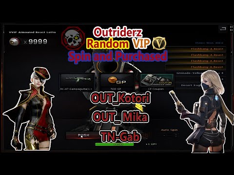 CFPH: Outriderz random VIP Spin and Purchase Ft. OUT_Kotori, OUT_Mika, TN-Gab