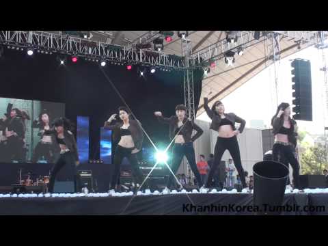[110513] Yonsei AKARAKA 2011 - Female Students Dance to Lady Gaga's 'Telephone'