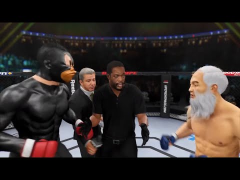 Daffy Duck vs. Old Bruce Lee - EA sports UFC 4