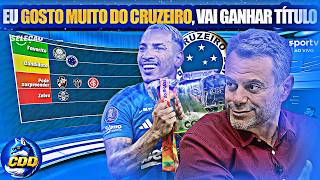 🦊🏆 ERIC FARIA PROJETA CRUZEIRO GANHANDO TAÇA NO FINAL DA TEMPORADA!