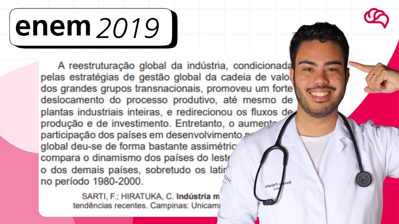 Resolução em Vídeo — Questão 56 ENEM 2019
