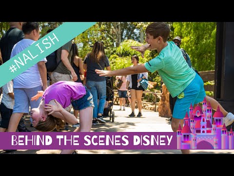 NALISH - Behind the Scenes Disneyland***HILARIOUS***