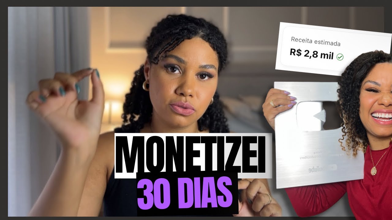 Criei um canal DO ZERO e monetizei em MENOS de 30 dias provando que não é sorte