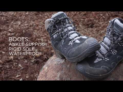 ONE PLANET ® How To - Footwear video guide -  Outdoor Education Australia