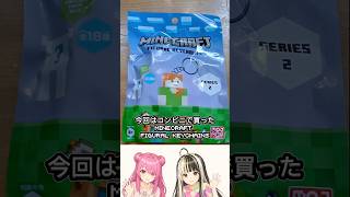 【マイクラ】うさロボがマイクラキーチェンを開封！🐇🐈‍⬛✨
