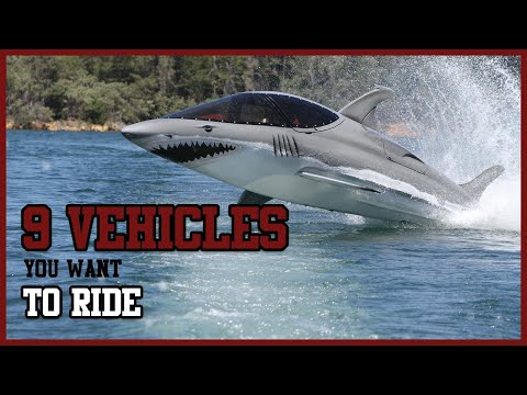 9 coolest VEHICLES that you'll want to Ride in [2021]