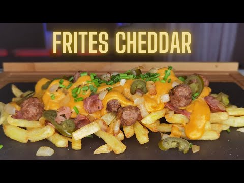 FRITES MAISON au CHEDDAR BACON ET MINI BOULETTES DE VIANDE
