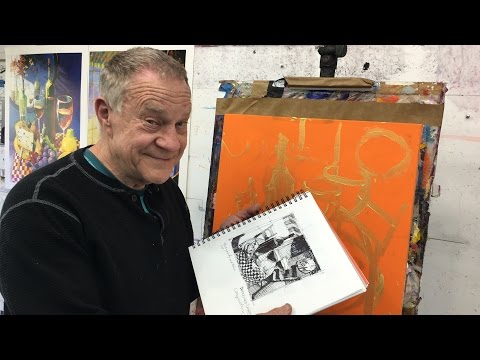 BobBlast 143 - "Painting Burgundy & Blue - Demo Part Two, Halfway."