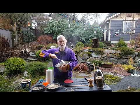 YouTube video about: How to make homemade bird seed cylinders?