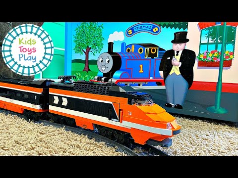 LEGO Train Horizon Express Speed Build and Review