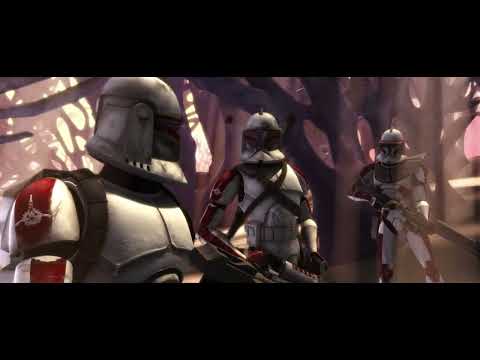 Commander Thire, Jek & Rys ambush the droids with the help of Yoda! [Star Wars: The Clone Wars S1E1]