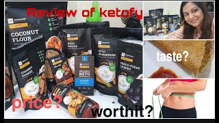@well-versed @ketofy Huge ketofy products review,low carb,keto diet,what should eat in keto|हिन्दी|