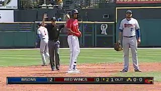 Red Wings' Reginatto cracks RBI double