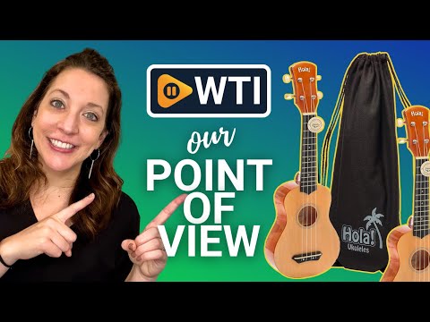 Hola! Music HM-21BK Soprano Ukulele Bundle with Canvas Tote Bag - WTI product video review