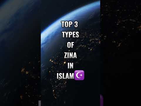 Types of zina in Islam☪️ #shorts #islam