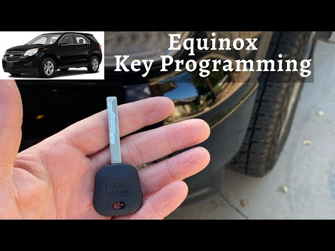 How To Program A Chevy Equinox Key 2007 - 2018 DIY Chevrolet Transponder Ignition