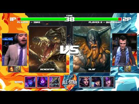 🔥 ibai vs quickshot ❄️ 1 vs 1 | All Stars Barcelona 2016 Day 2