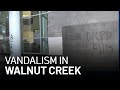 Vandals Tag Anti-Police Graffiti in Downtown Walnut Creek