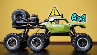 Wie schlecht ist dieser günstiger 6 x 6 RC Crawler?!