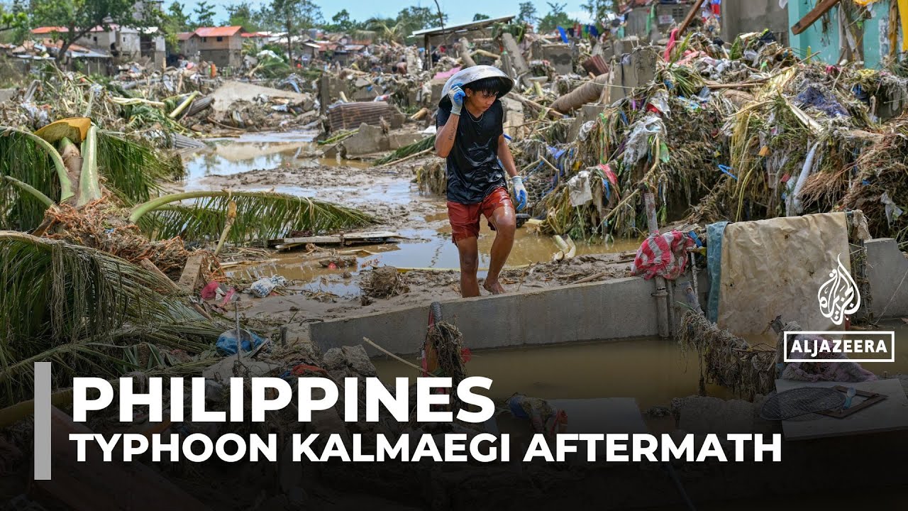 Philippines begins cleanup as Typhoon Kalmaegi death toll hits 85