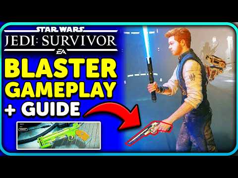 NEW Jedi Survivor Blaster Gameplay and Features Breakdown!