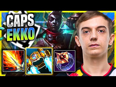 CAPS IS READY TO PLAY EKKO! - G2 Caps Plays Ekko MID vs Yone! | Challenger TV
