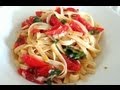 Easiest Pasta Recipe Ever (Pasta Alla Checca)- BenjiManTV