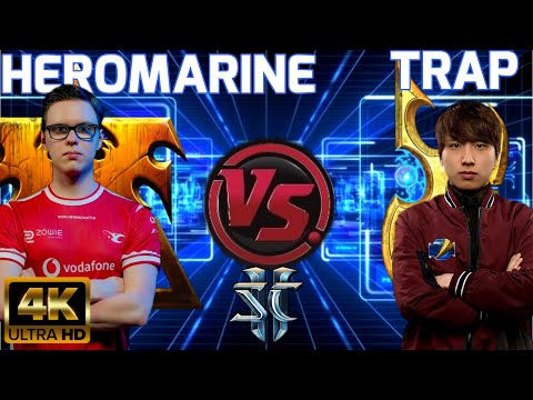 Starcraft 2: HeRoMaRinE [T] v Trap [P] - New Maps Revealed!