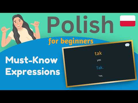 Most Important Polish Phrases and Words! Learn Polish in Context! for Beginners