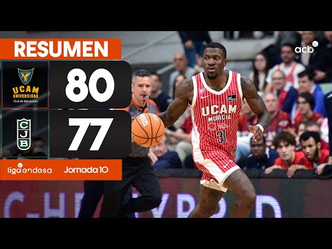 UCAM Murcia - Joventut Badalona (80-77) RESUMEN | Liga Endesa 2025-26