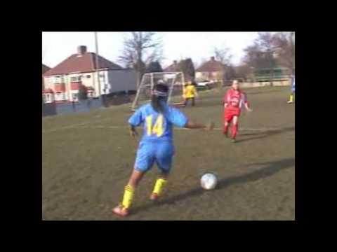 Karmah Cruz football talent age 10