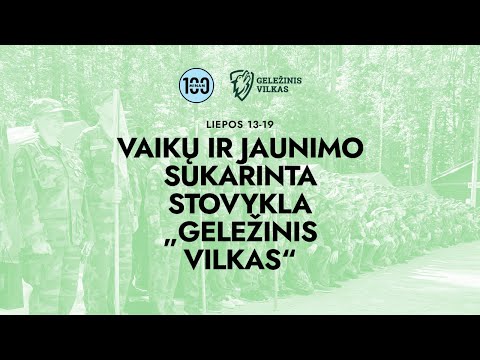 Vienas sėkmingiausių Minam100 projektų – sukarinta vaikų stovykla - Geležinis vilkas