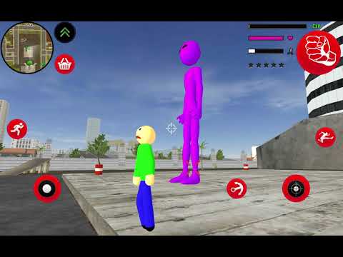 Baldi Stickman Rope Hero Vice Town - Who Is The Real Villain?