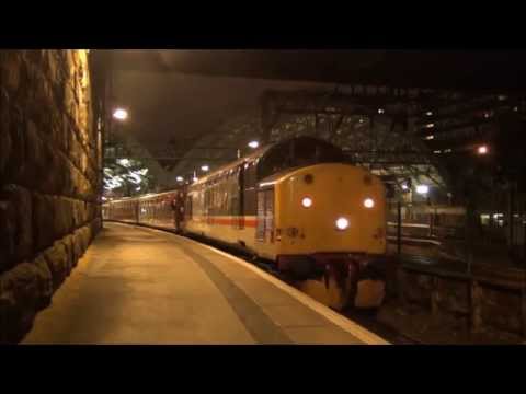 37518 departing Liverpool Lime Street with the Carlisle - Crewe via Liverpool. 26/07/14.