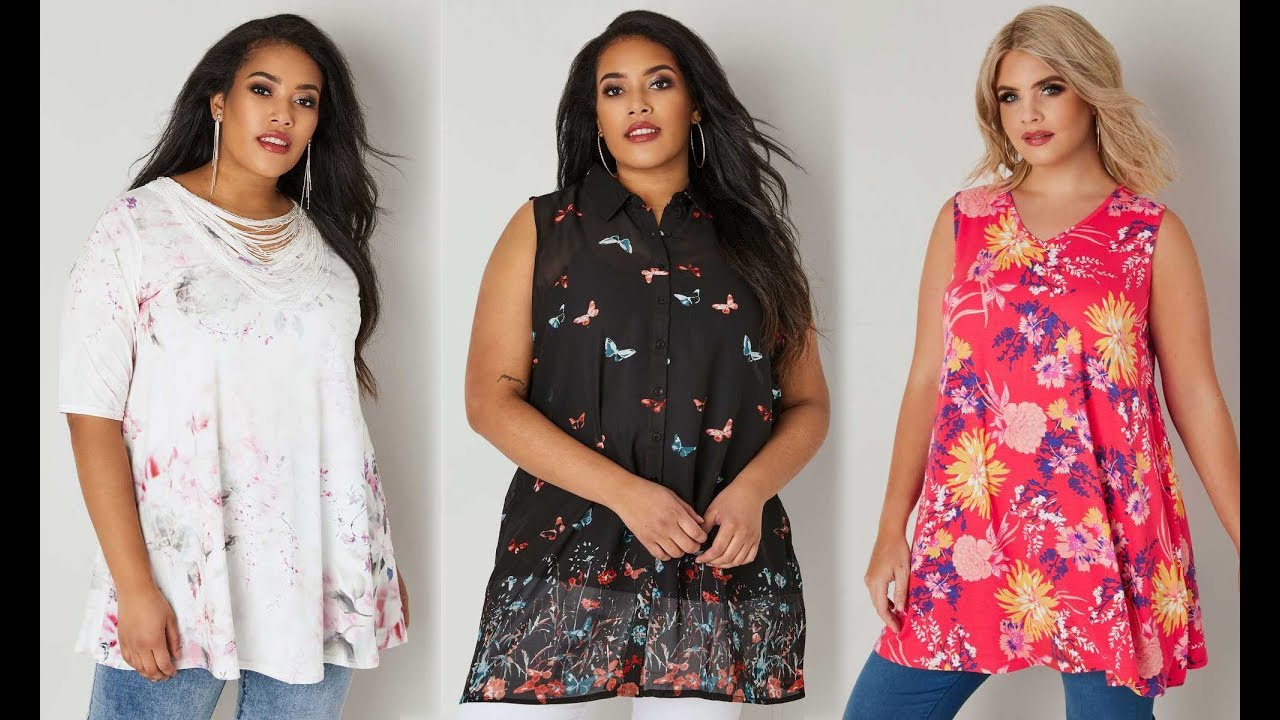 Letnie bluzki dla puszystych pań // Plus size blouse